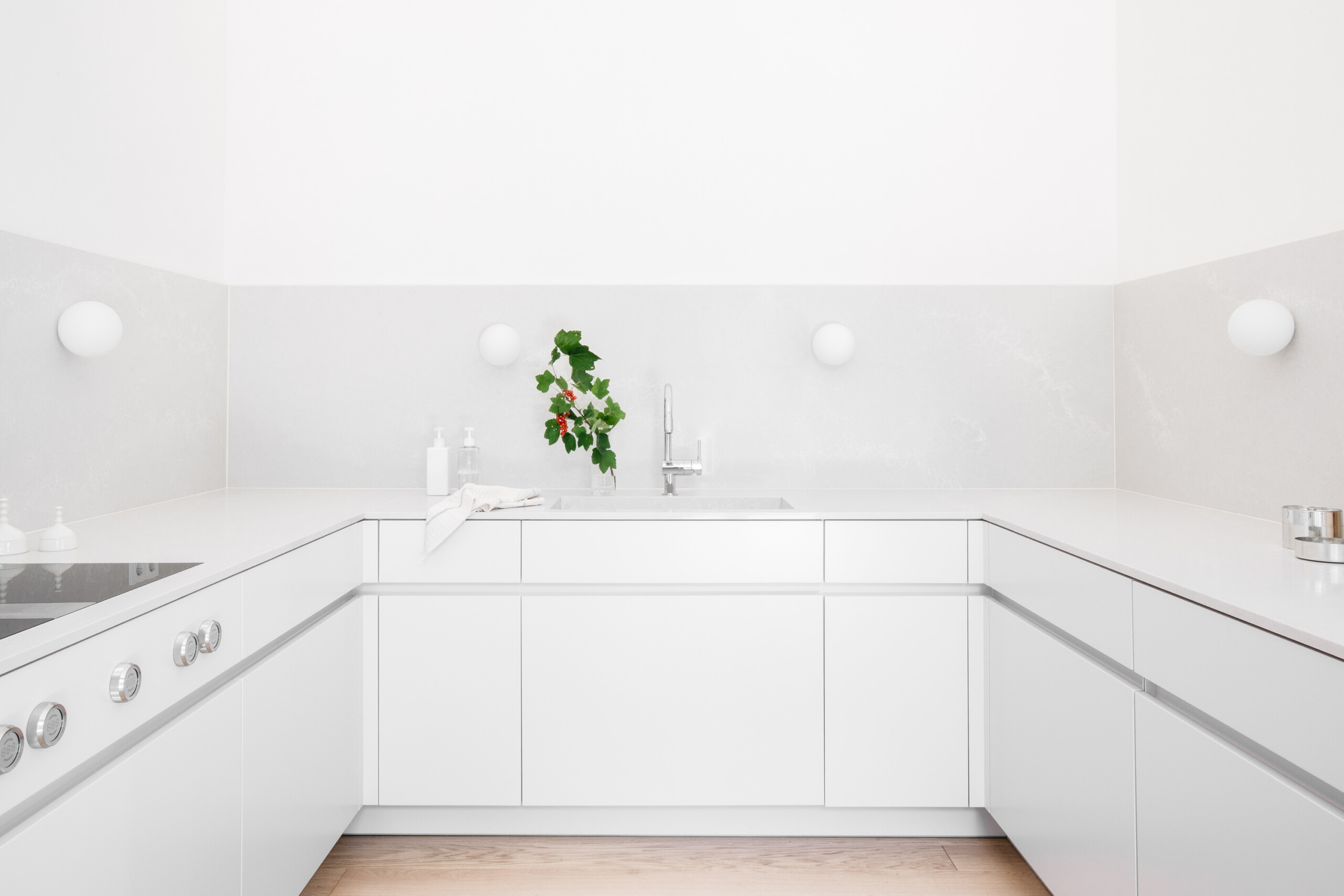 Küchenarbeitsplatten Caesarstone – Pure White